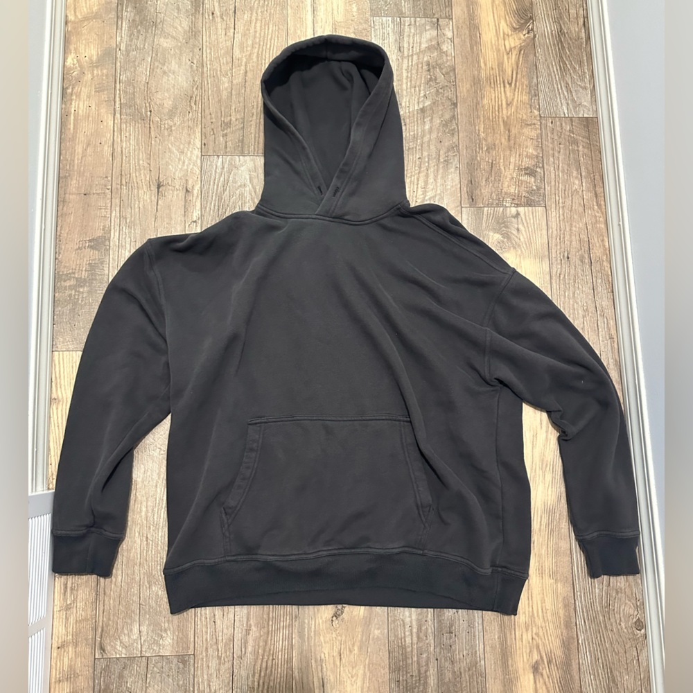Black Baggy/Boxy Hollister Hoodie